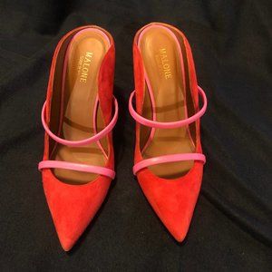 Malone Souliers Maureen Pumps / Red & Pink / 39